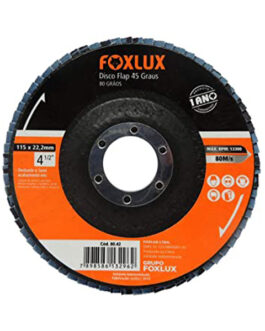 DISCO FLAP 45 GRAUS METAL 4 1/2- FOXLUX