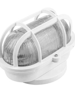 LUMINÁRIA TARTARUGA PVC BRANCA E-27 – ENERLUX