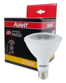 LÂMPADA LED PAR 30 938LUMENS 11W 2700K- AVANT