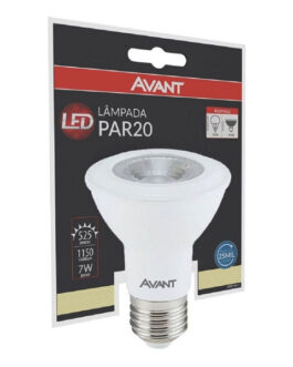 LÂMPADA LED PAR 20 580LUMENS 7W 4000K- AVANT